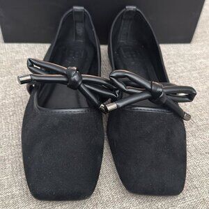 Shu Shop Adriana Black Ballet Flats Size 8